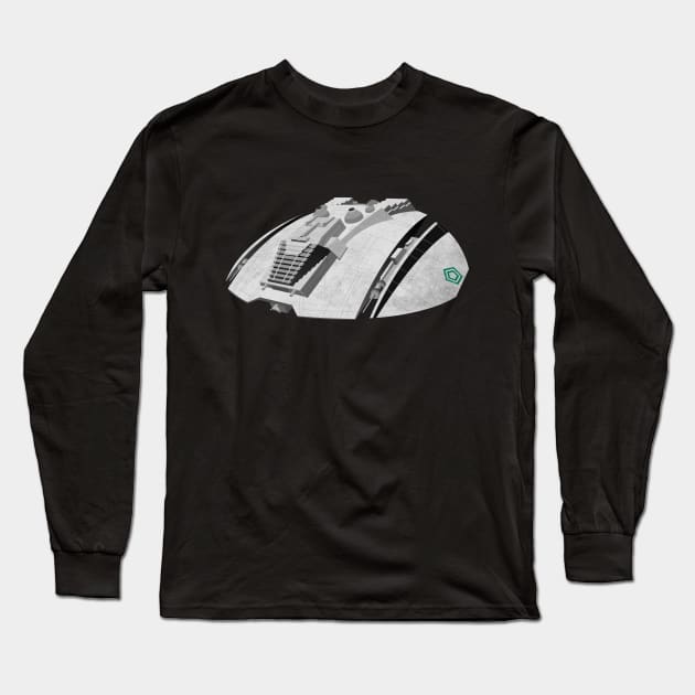 Battlestar Galactica TOS Raider Long Sleeve T-Shirt by RetroFitted